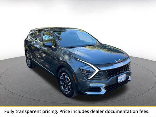 Gravity Gray 2025 Kia Sportage LX