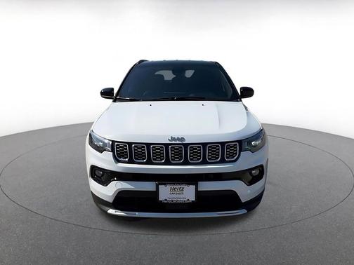Bright White Clearcoat 2025 Jeep Compass Limited