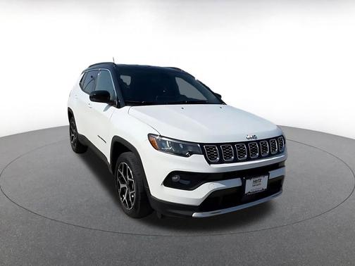 Bright White Clearcoat 2025 Jeep Compass Limited