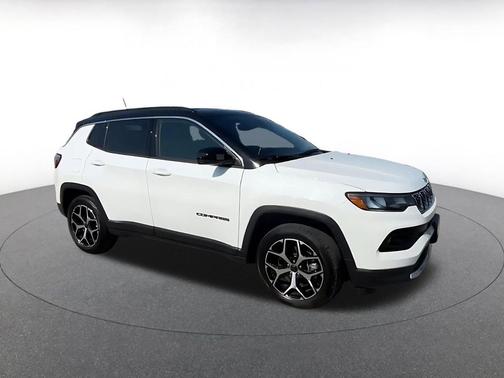 Bright White Clearcoat 2025 Jeep Compass Limited