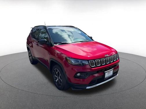 Red Hot Pearlcoat 2025 Jeep Compass Limited
