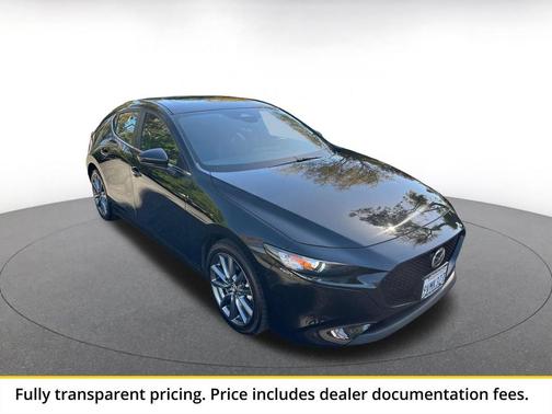 Jet Black Mica 2026 Mazda Mazda3 FWD w/Preferred Package