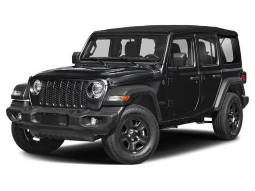 Black Clearcoat 2025 Jeep Wrangler 4-Door Sahara 4x4