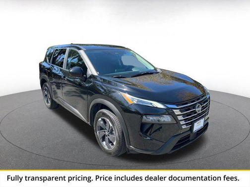 Super Black 2025 Nissan Rogue SV