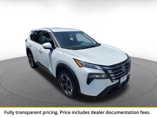Everest White Pearl 2025 Nissan Rogue SV