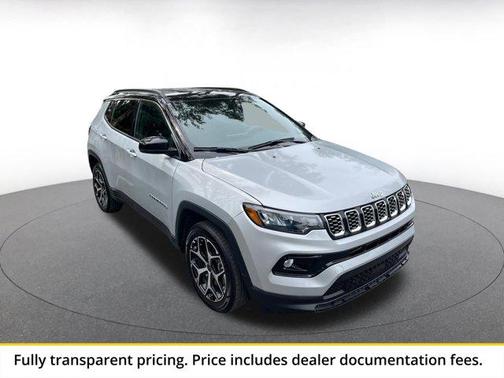 Silver Zynith Metallic Clearcoat 2025 Jeep Compass Limited