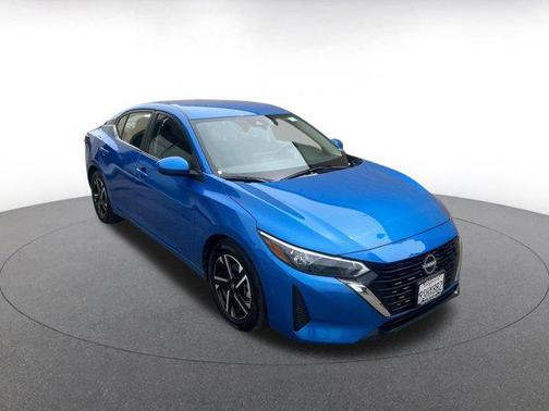 Electric Blue Metallic 2025 Nissan Sentra SV