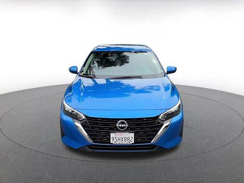 Electric Blue Metallic 2025 Nissan Sentra SV