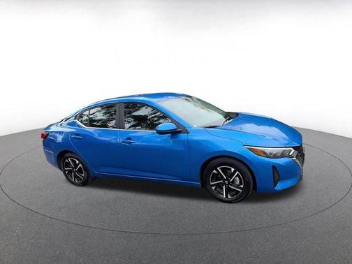 Electric Blue Metallic 2025 Nissan Sentra SV