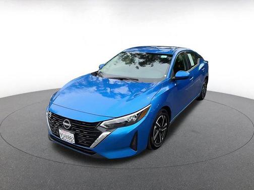 Electric Blue Metallic 2025 Nissan Sentra SV