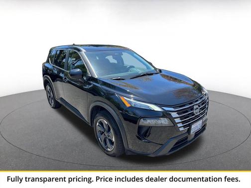 Super Black 2025 Nissan Rogue SV