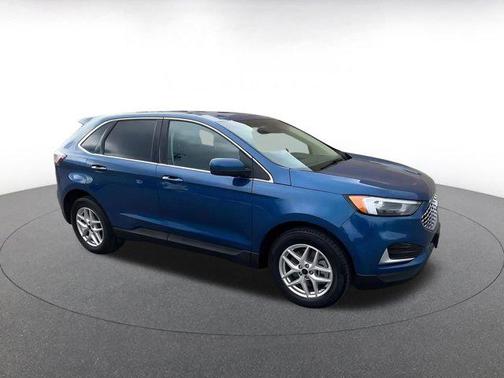 Blue 2024 Ford Edge SEL