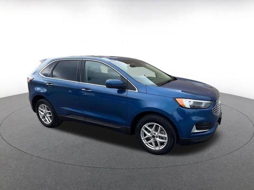 Blue 2024 Ford Edge SEL