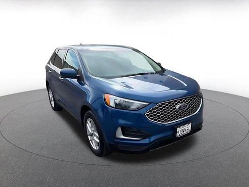 Blue 2024 Ford Edge SEL