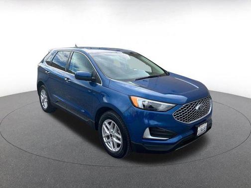 Blue 2024 Ford Edge SEL