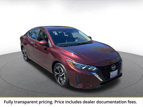 Rosewood Metallic 2025 Nissan Sentra SV