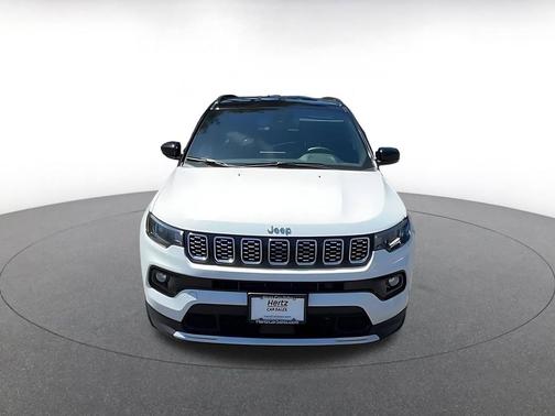 Bright White Clearcoat 2025 Jeep Compass Limited