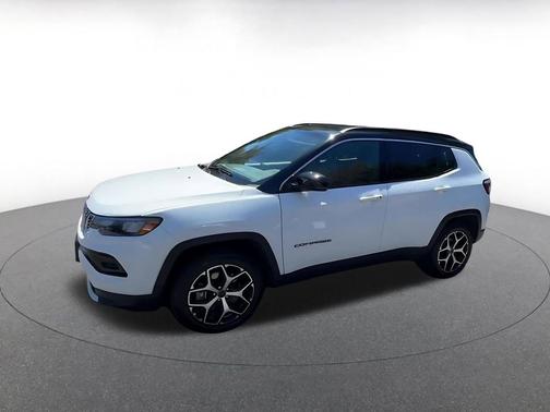 Bright White Clearcoat 2025 Jeep Compass Limited