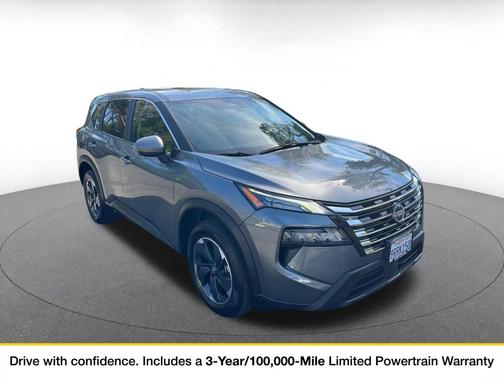 Gun Metallic 2025 Nissan Rogue SV