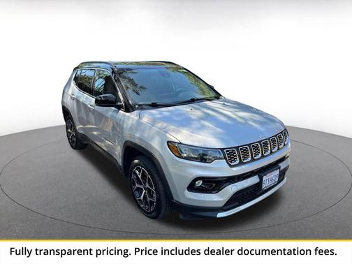 Silver Zynith Metallic Clearcoat 2025 Jeep Compass Limited