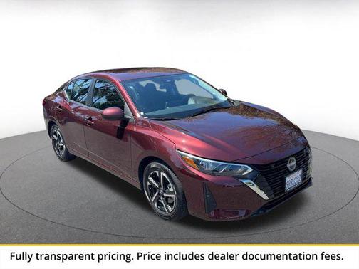 Rosewood Metallic 2025 Nissan Sentra SV