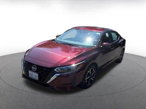 Rosewood Metallic 2025 Nissan Sentra SV