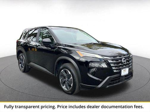 Super Black 2025 Nissan Rogue SV