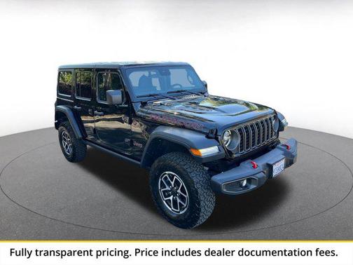 Black Clearcoat 2025 Jeep Wrangler Rubicon