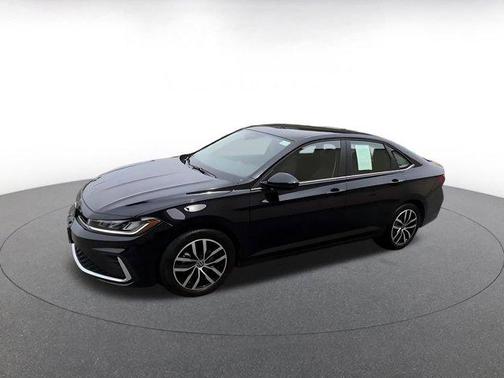 Deep Black Pearl 2025 Volkswagen Jetta 1.5T SE