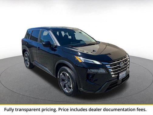 Super Black 2025 Nissan Rogue SV