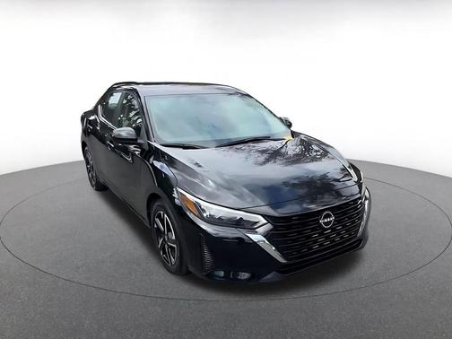 Super Black 2025 Nissan Sentra SV