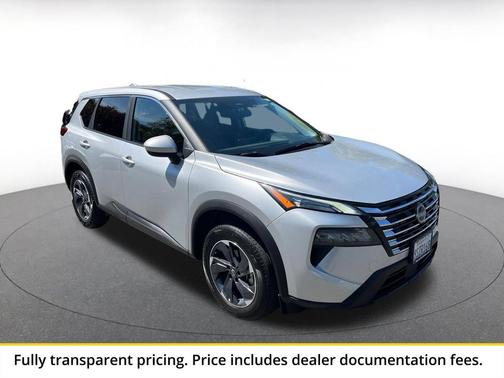 Brilliant Silver Metallic 2025 Nissan Rogue SV