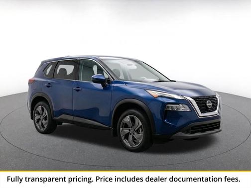 Deep Ocean Blue Pearl 2025 Nissan Rogue SV
