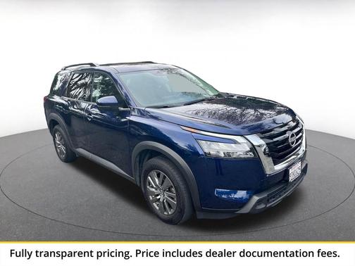 Deep Ocean Blue Pearl 2025 Nissan Pathfinder SV FWD