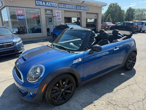 Blue 2014 MINI Convertible Cooper S