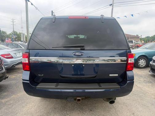 Blue 2017 Ford Expedition XLT