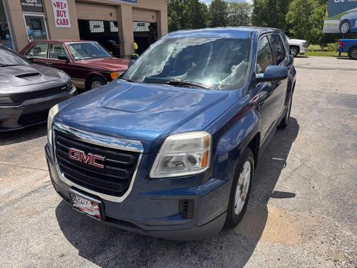 Blue 2016 GMC Terrain SLE-1