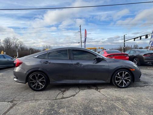 Modern Steel Metallic 2020 Honda Civic Sport