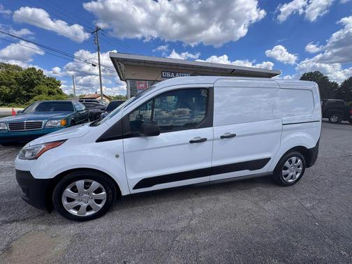 Frozen White 2020 Ford Transit Connect XL Cargo Van