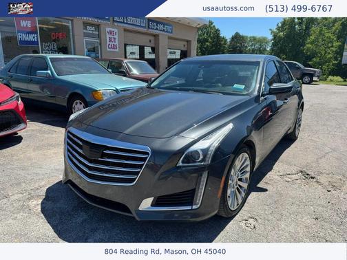 Phantom Gray Metallic 2018 Cadillac CTS 2.0L Turbo Luxury