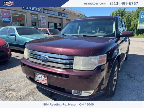 Burgundy 2011 Ford Flex SEL