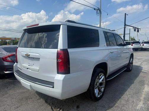 White 2016 Chevrolet Suburban LTZ
