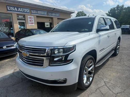 White 2016 Chevrolet Suburban LTZ