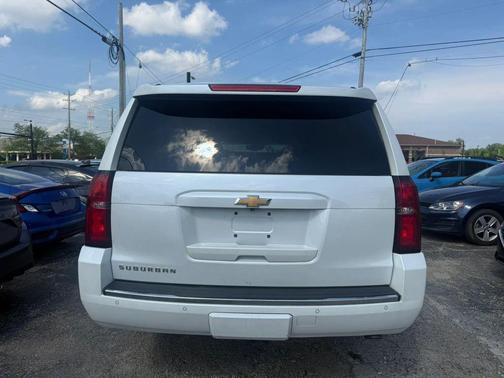 White 2016 Chevrolet Suburban LTZ