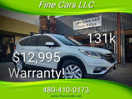White Diamond Pearl 2016 Honda CR-V EX