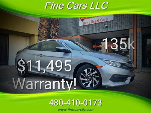 Lunar Silver Metallic 2016 Honda Civic LX
