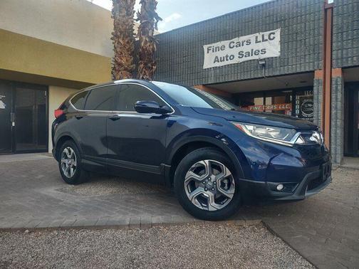 Obsidian Blue Pearl 2017 Honda CR-V EX-L