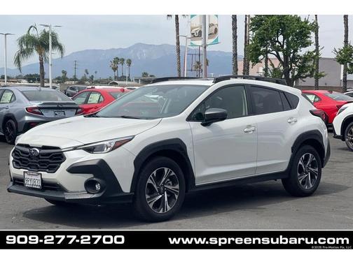 Crystal White Pearl 2024 Subaru Crosstrek Premium