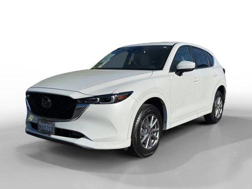 White Metallic 2025 Mazda CX-5 2.5 S Preferred Package