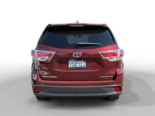 Ooh La La Rouge Mica 2015 Toyota Highlander Limited Platinum